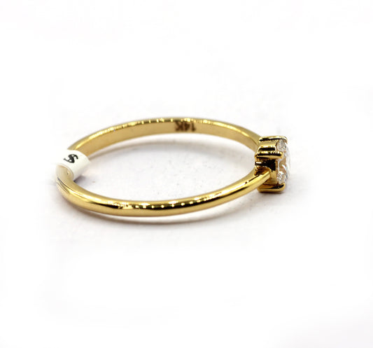 14k Solid Gold CVD Diamond Rings CVD diamond Rings