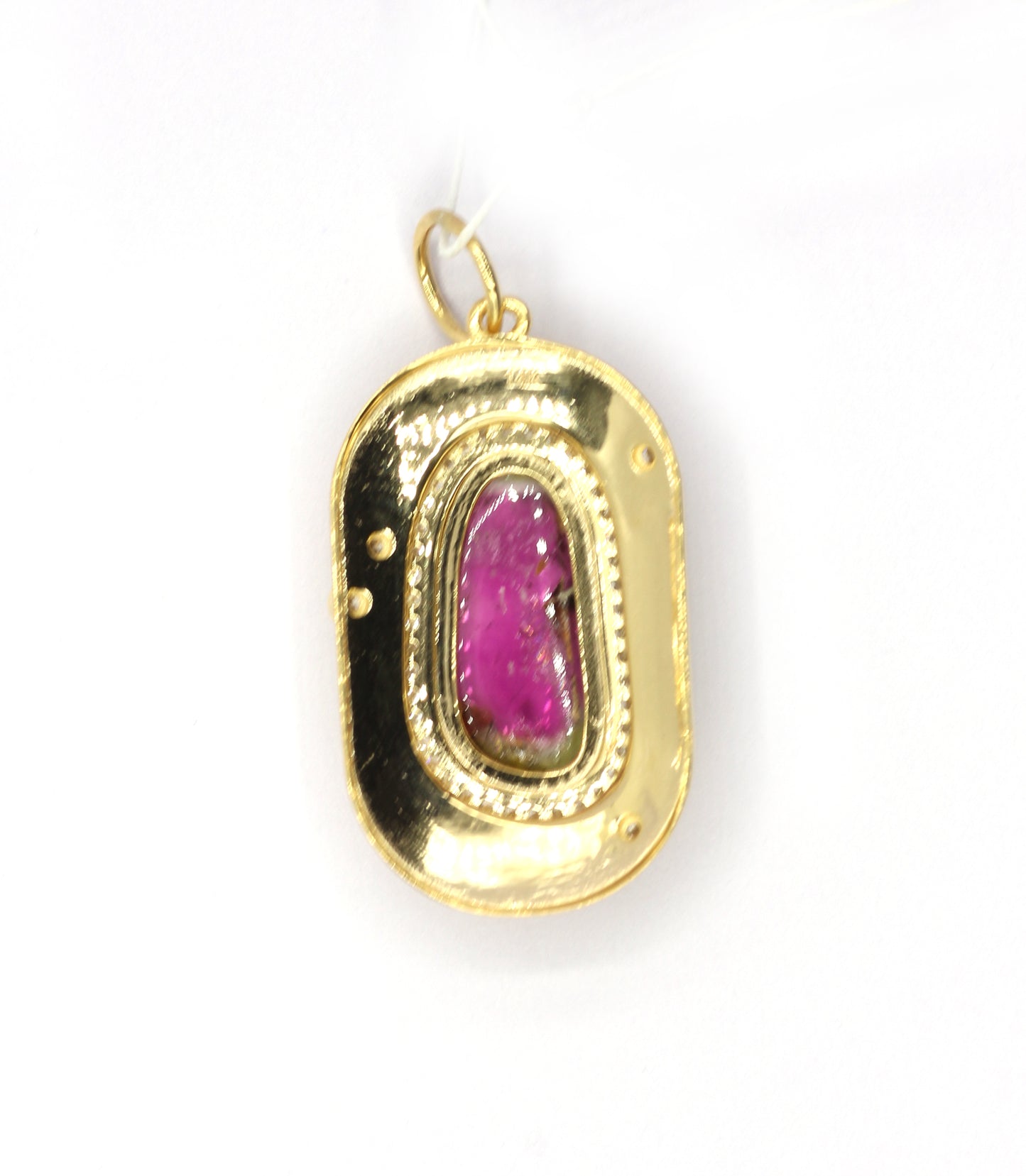 14k Solid Gold Diamond Pendants