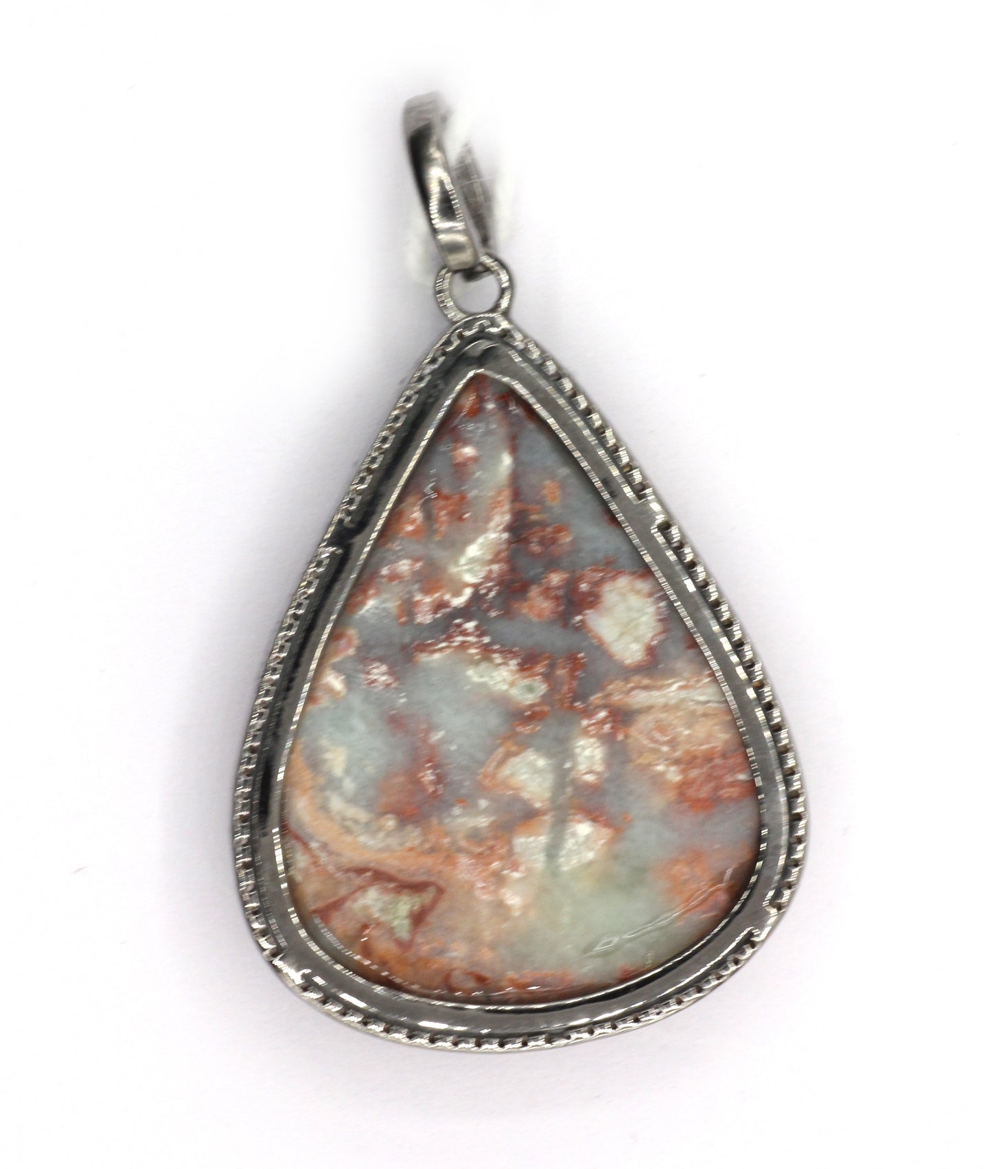 Pear Pave Diamond Pendant