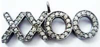 Silver and Diamond Pave PENDANT & CHARMS