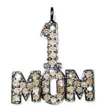 Silver and Diamond Pave PENDANT & CHARMS