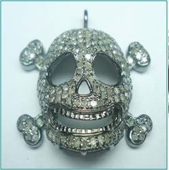 Silver and Diamond Pave PENDANT & CHARMS