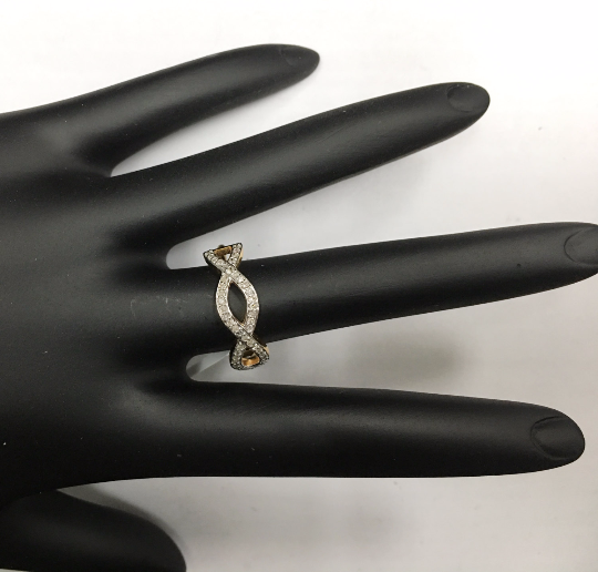 14k Solid Gold Diamond Rings
