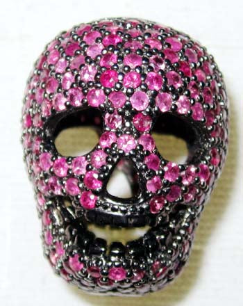 Skull Head Pendant and Charm