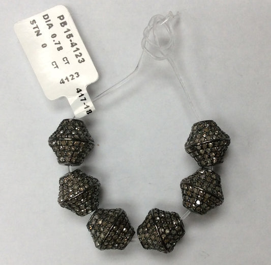 Roundel Diamond Bead