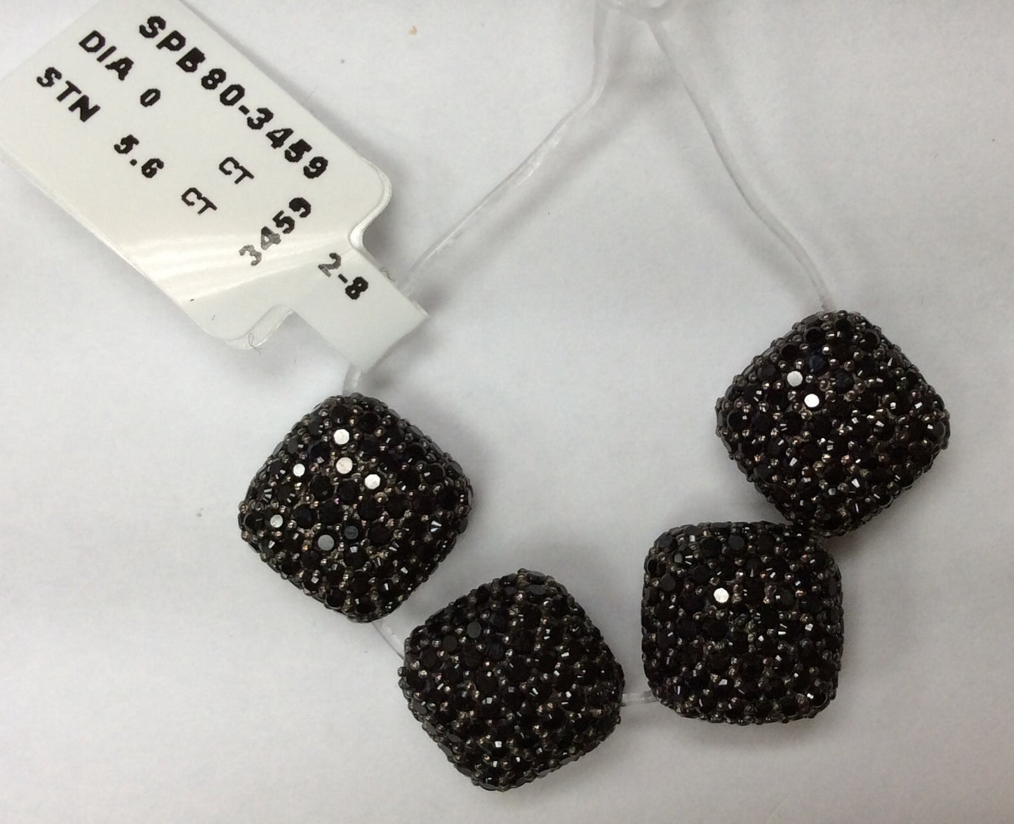 Rectangle Shaped Black Spinel Bead