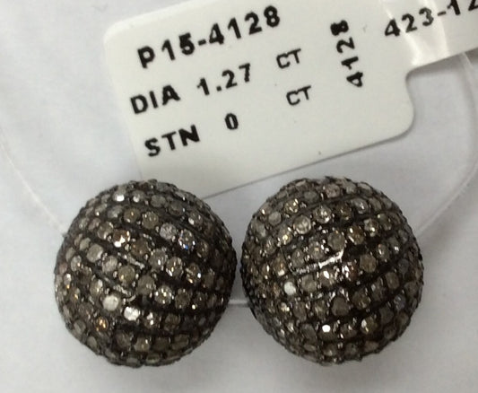 Round Diamond Bead
