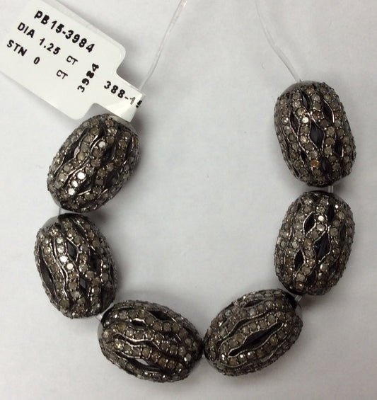 Roundel Diamond Bead