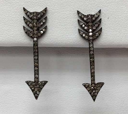 Arrow Shape Diamond Earring