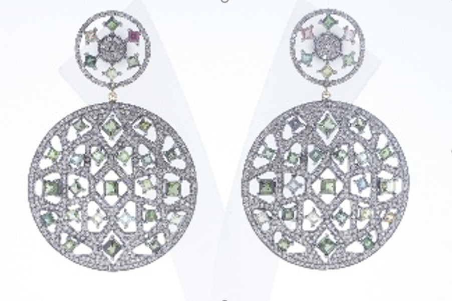 Ruby Natural Earrings