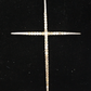 14K Solid Gold Cross Diamond Pendants