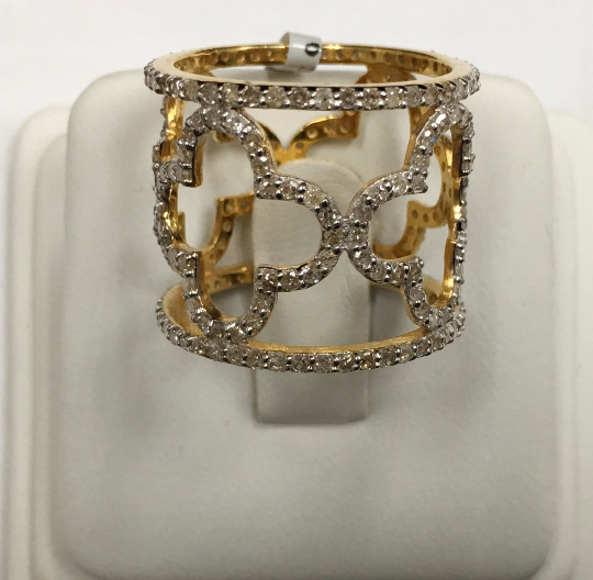 14k Solid Gold Diamond Rings
