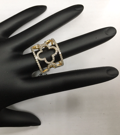 14k Solid Gold Diamond Rings
