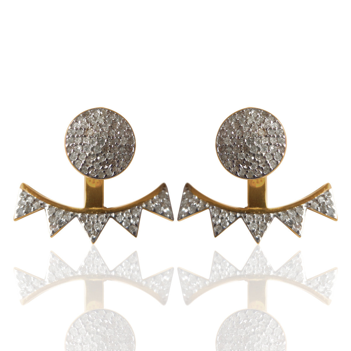 GOLD DIAMOND EARRINGS