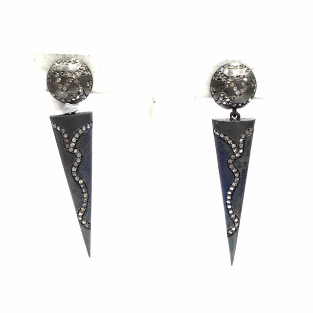 Spike Shape Diamond Earring