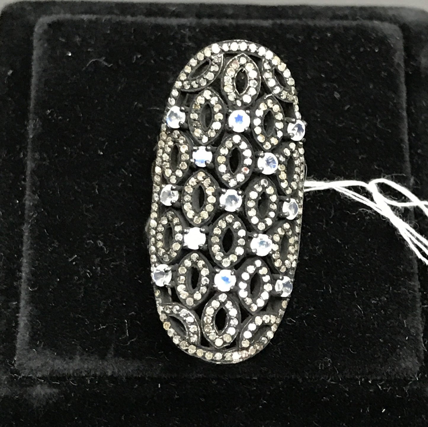Diamond and Gemstone Designer Party Wear Ring