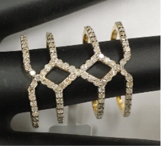 14k Solid Gold Diamond RingS