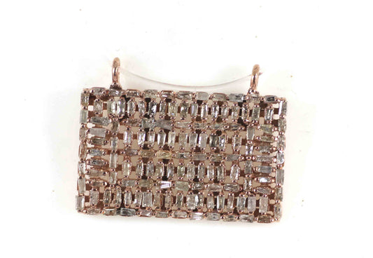 Rectangle Diamond Pendant