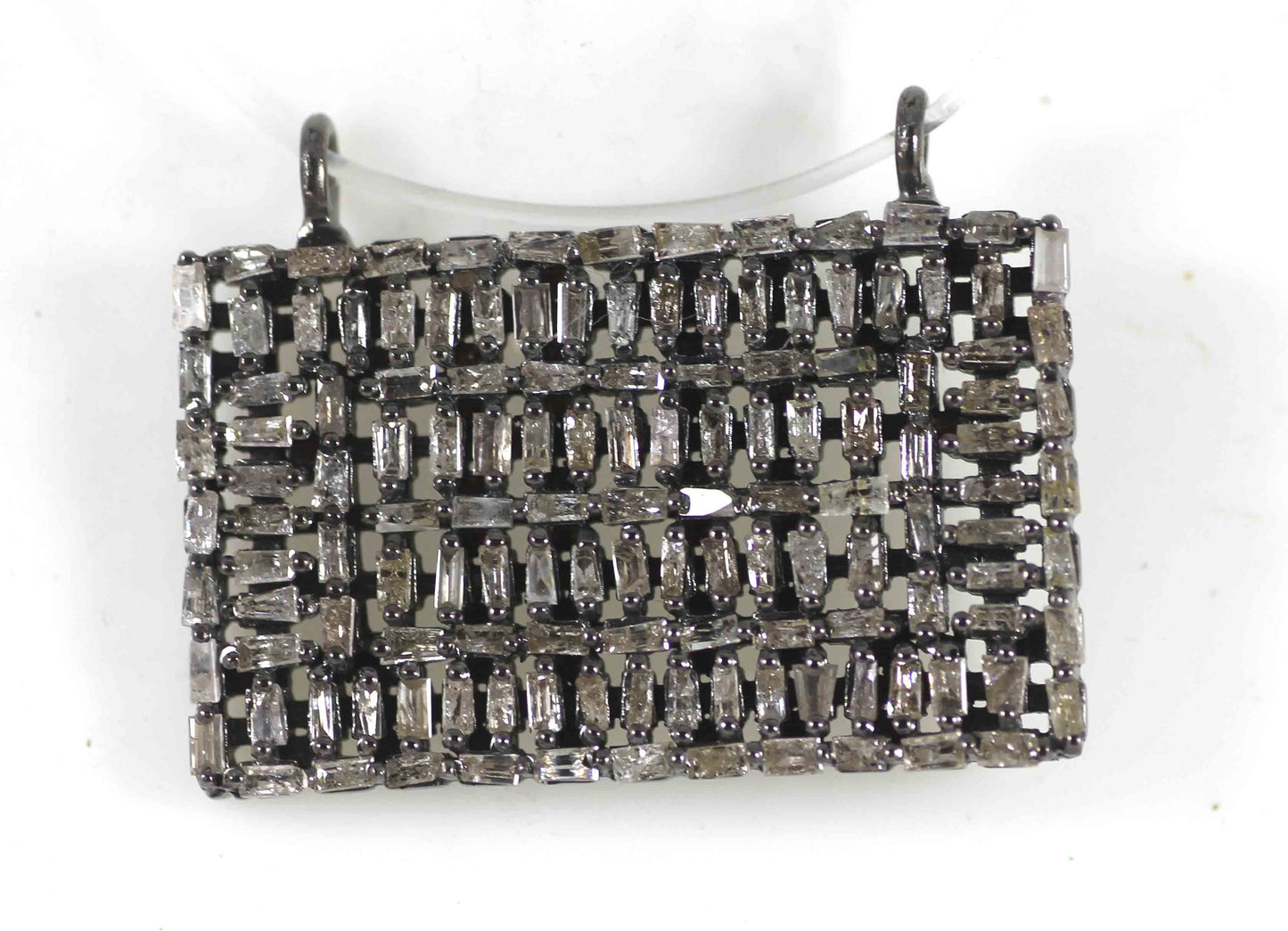 Rectangle Diamond Pendant