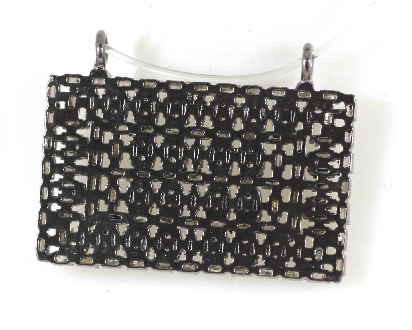 Rectangle Diamond Pendant