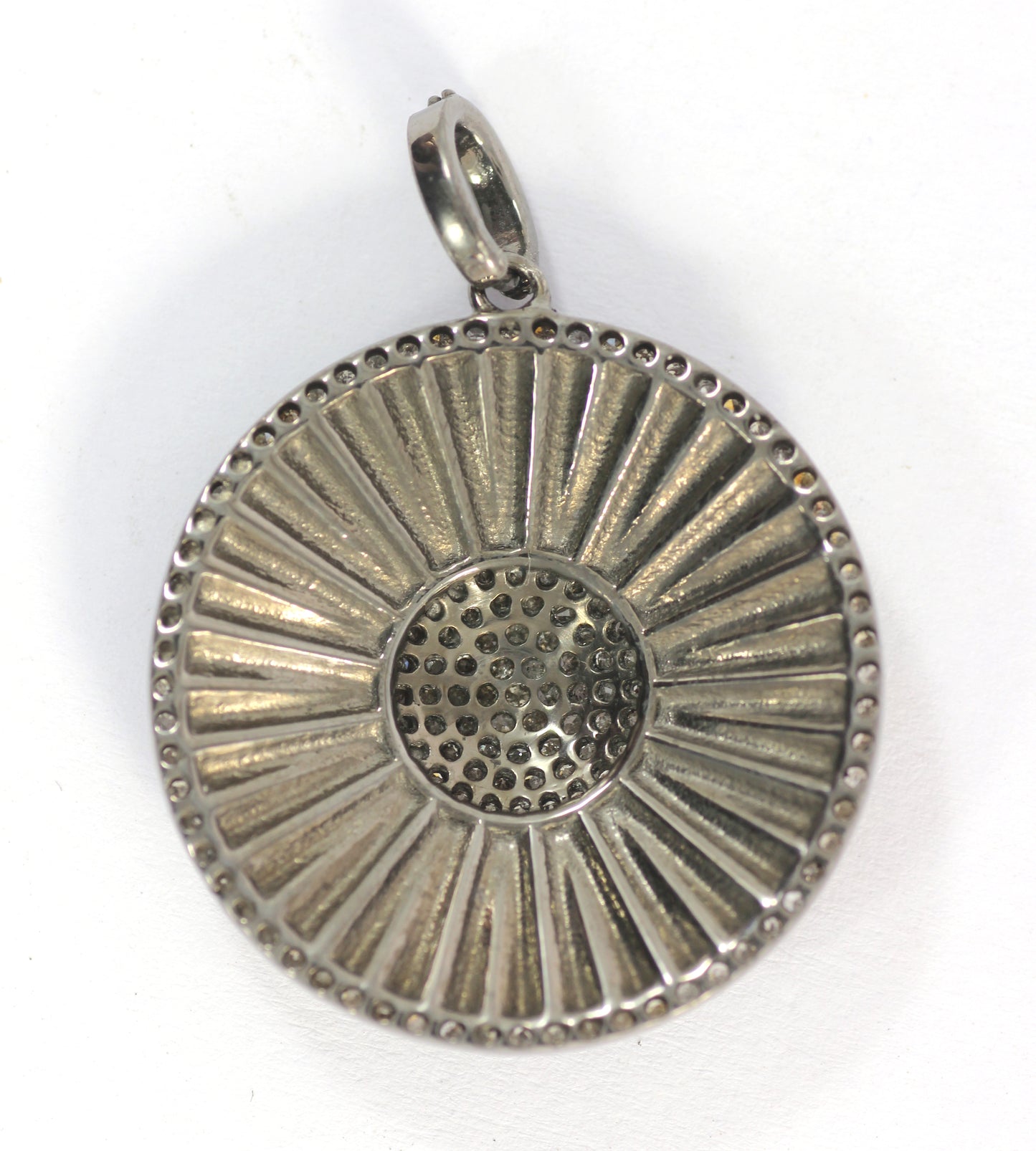 Circular Shape Diamond Pendants & Charms