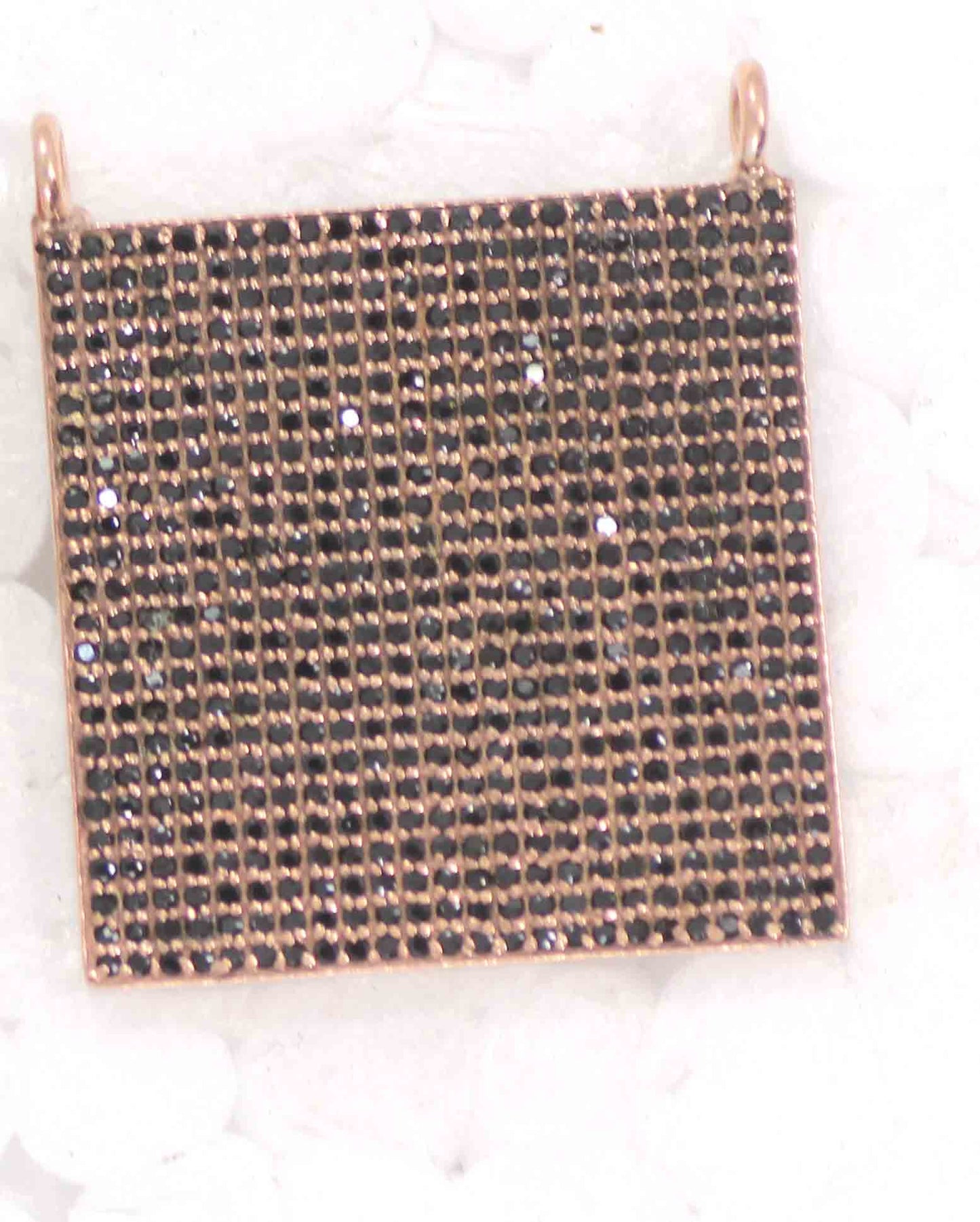 Black Spinel Charm