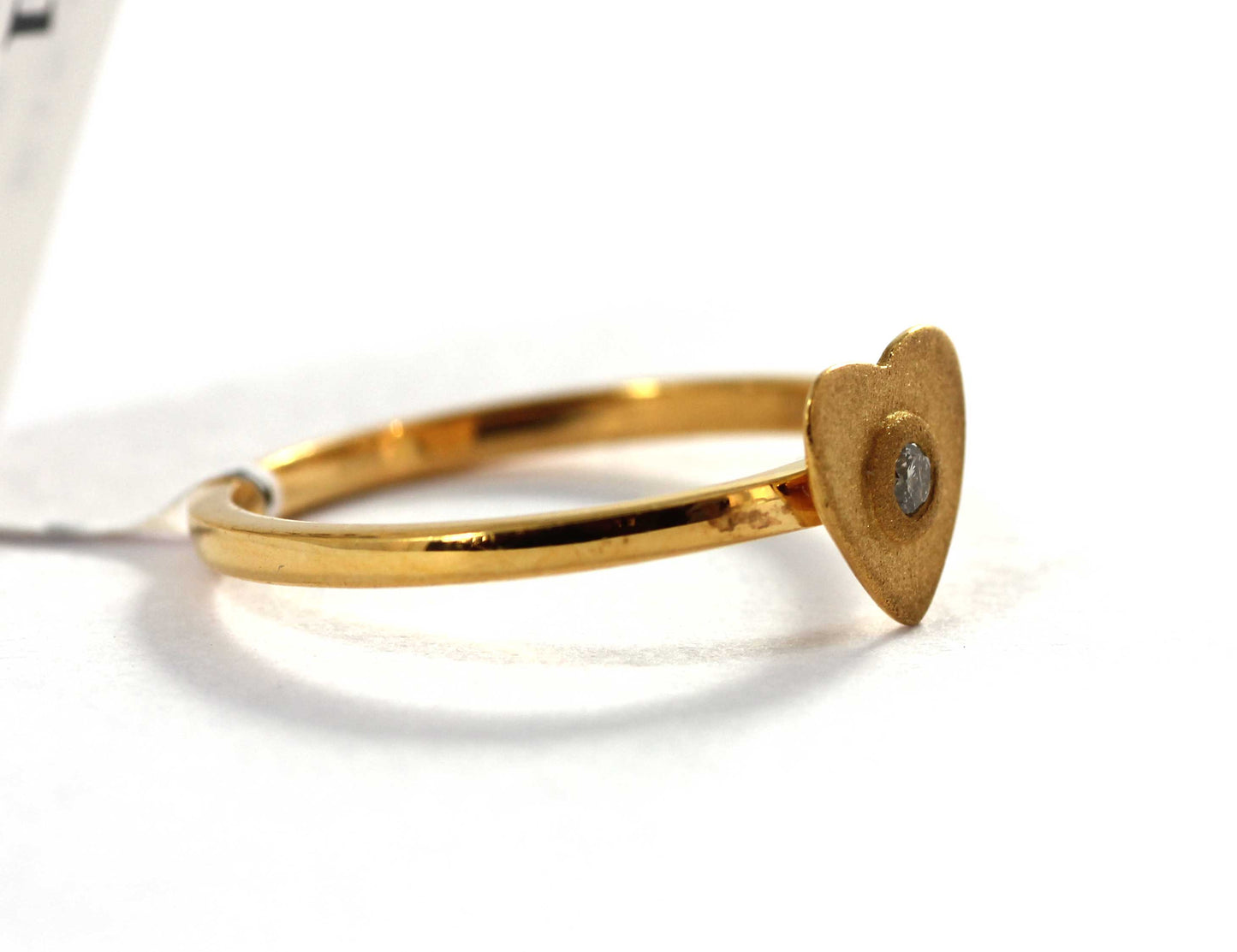 Heart Diamond Rings. Genuine handmade pave diamond Rings.