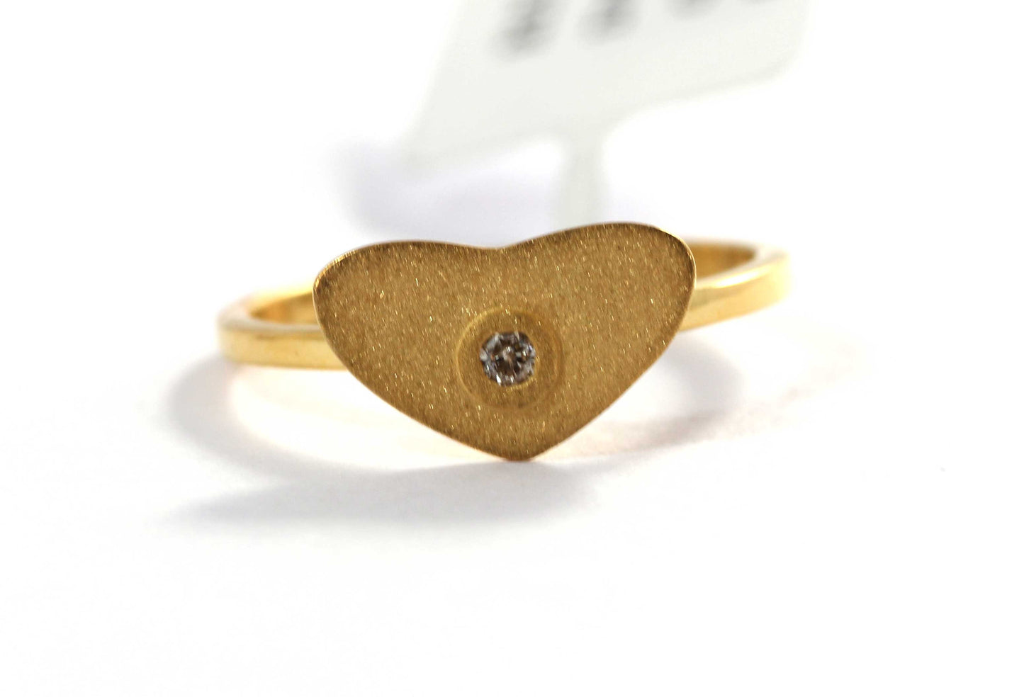 Heart Diamond Rings. Genuine handmade pave diamond Rings.