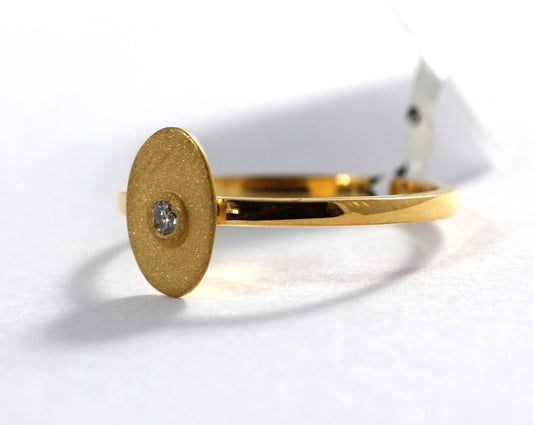 Oval Diamond Rings. Genuine handmade pave diamond Rings