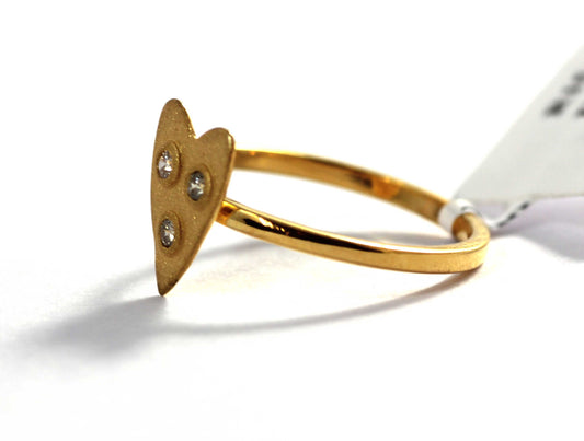 Heart Diamond Rings. Genuine handmade pave diamond Rings