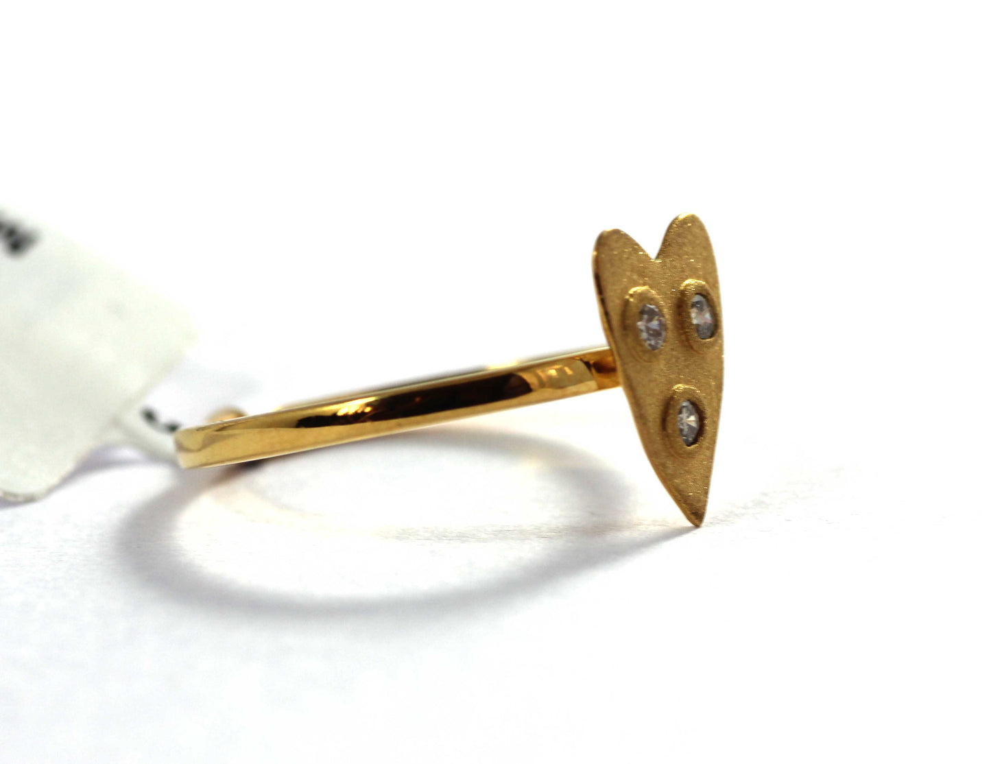 Heart Diamond Rings. Genuine handmade pave diamond Rings
