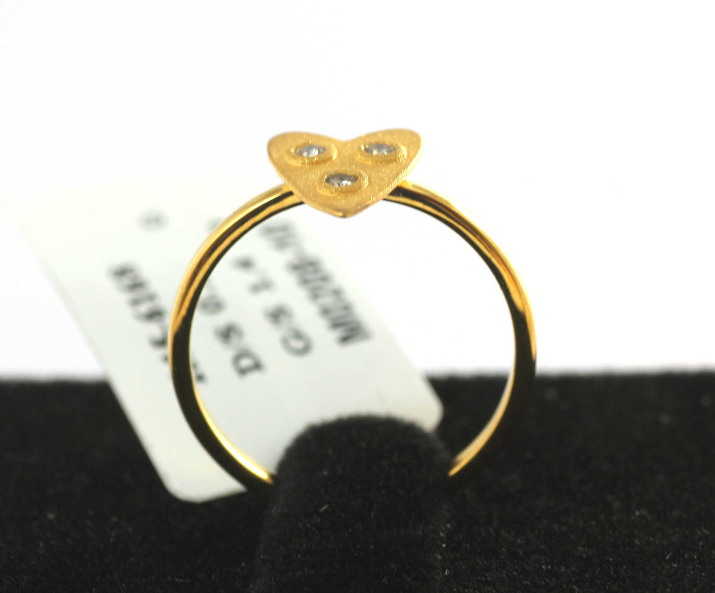 Heart Diamond Rings. Genuine handmade pave diamond Rings