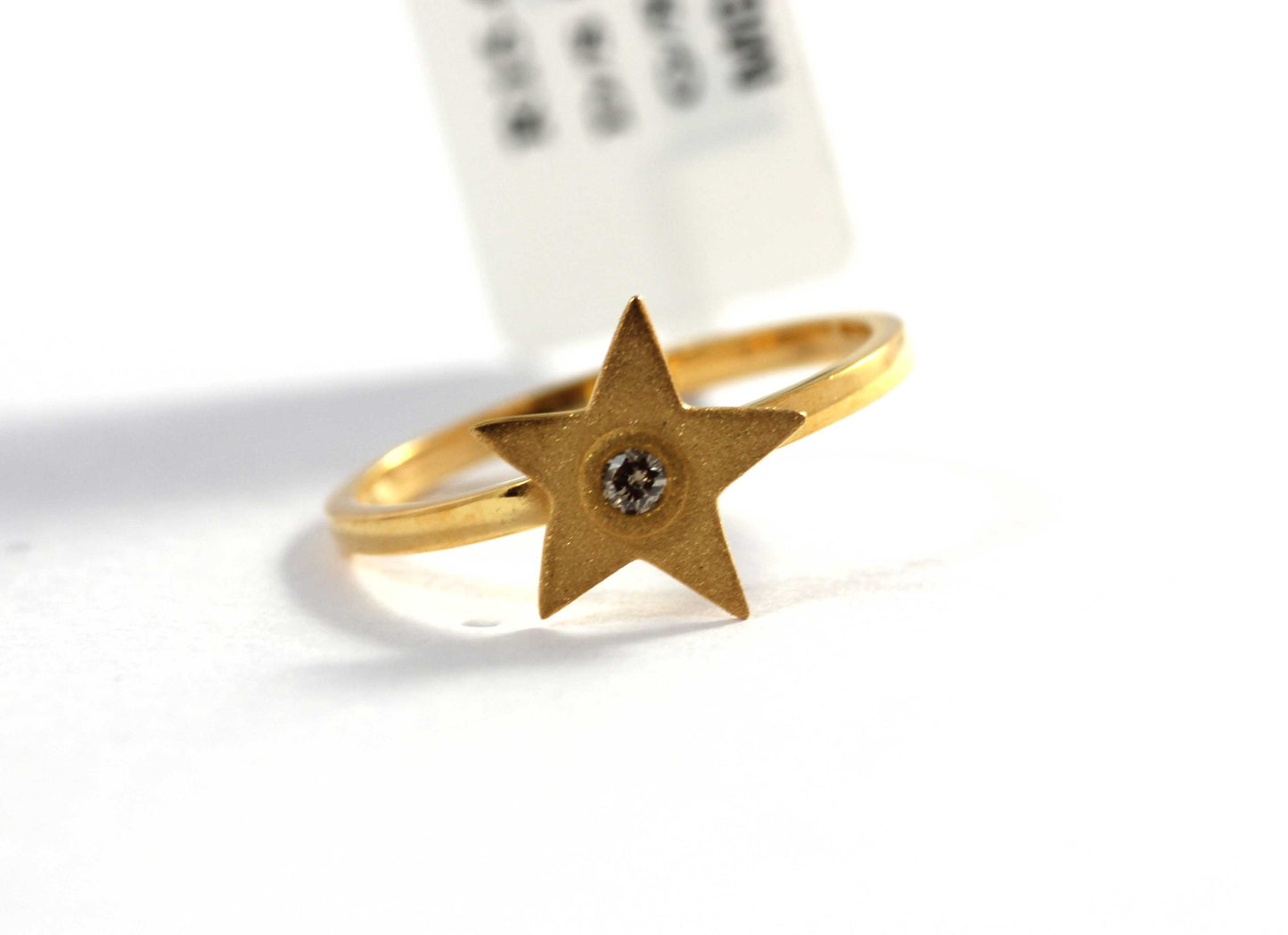 Star Diamond Rings. Genuine handmade pave diamond Rings