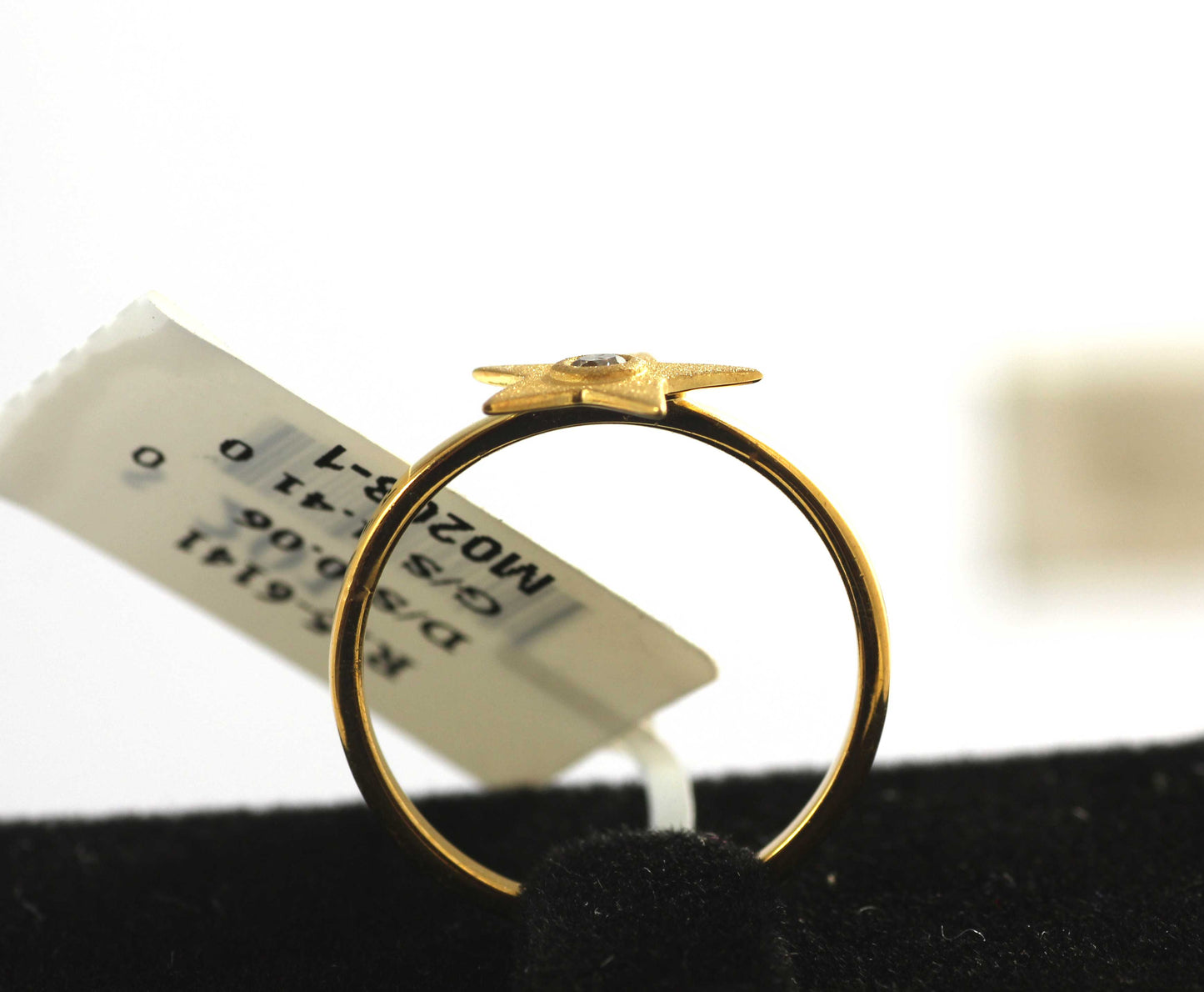 Star Diamond Rings. Genuine handmade pave diamond Rings