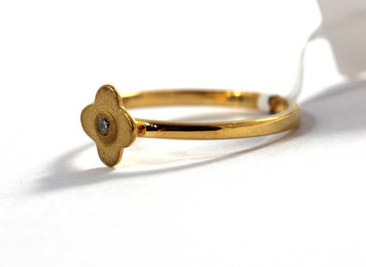 Flower Diamond Rings. Genuine handmade pave diamond Rings.