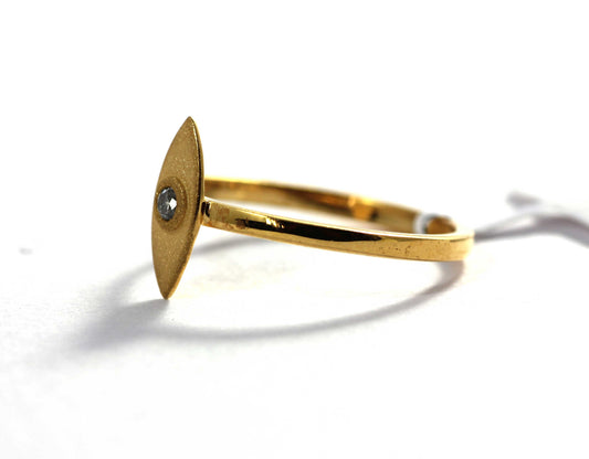 Eye Diamond Rings. Genuine handmade pave diamond Rings