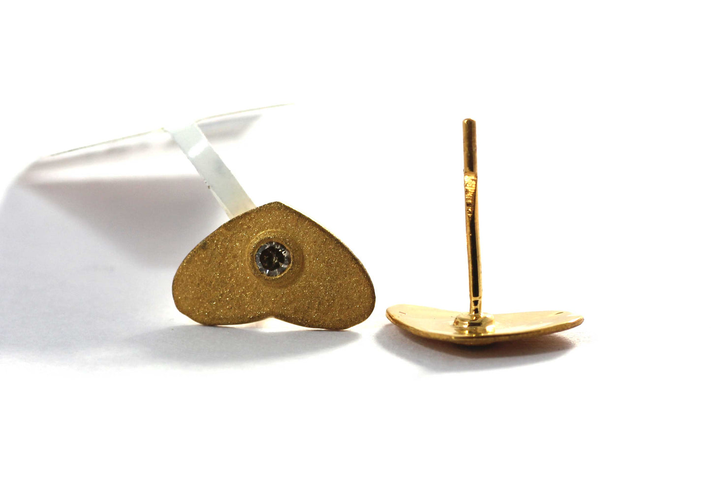 Diamond Earrings studs. Genuine handmade pave diamond Earrings studs.
