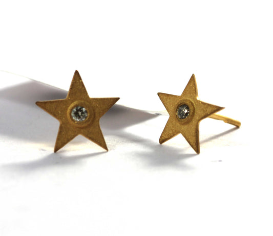 Diamond Earrings studs. Genuine handmade pave diamond Earrings studs.