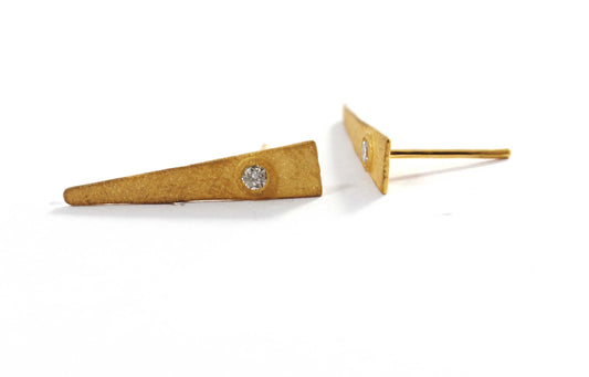 Diamond Earrings studs. Genuine handmade pave diamond Earrings studs.