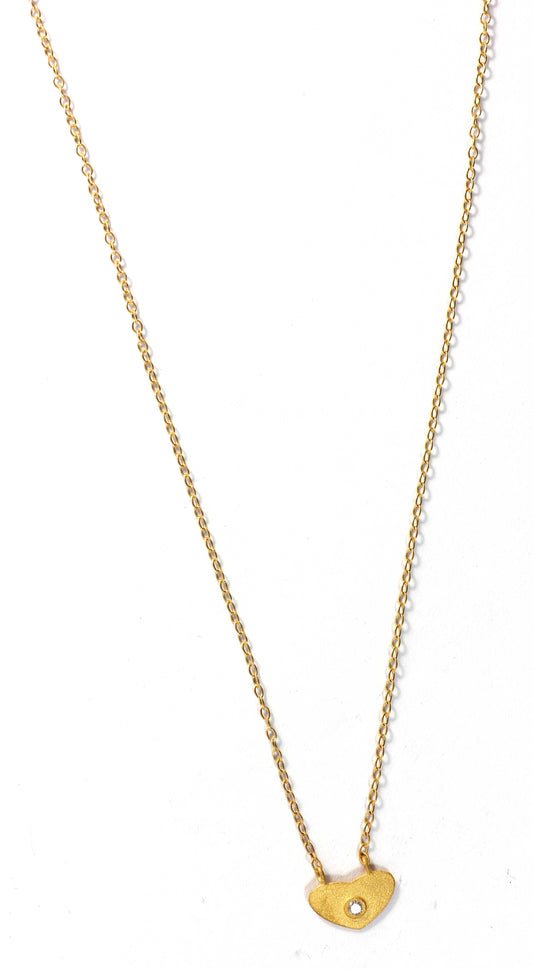 Heart Diamond Pendants. Genuine handmade pave diamond Pendant