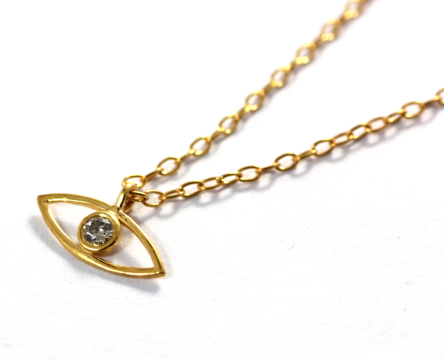 Open Eye Diamond Pendants. Genuine handmade pave diamond Pendant