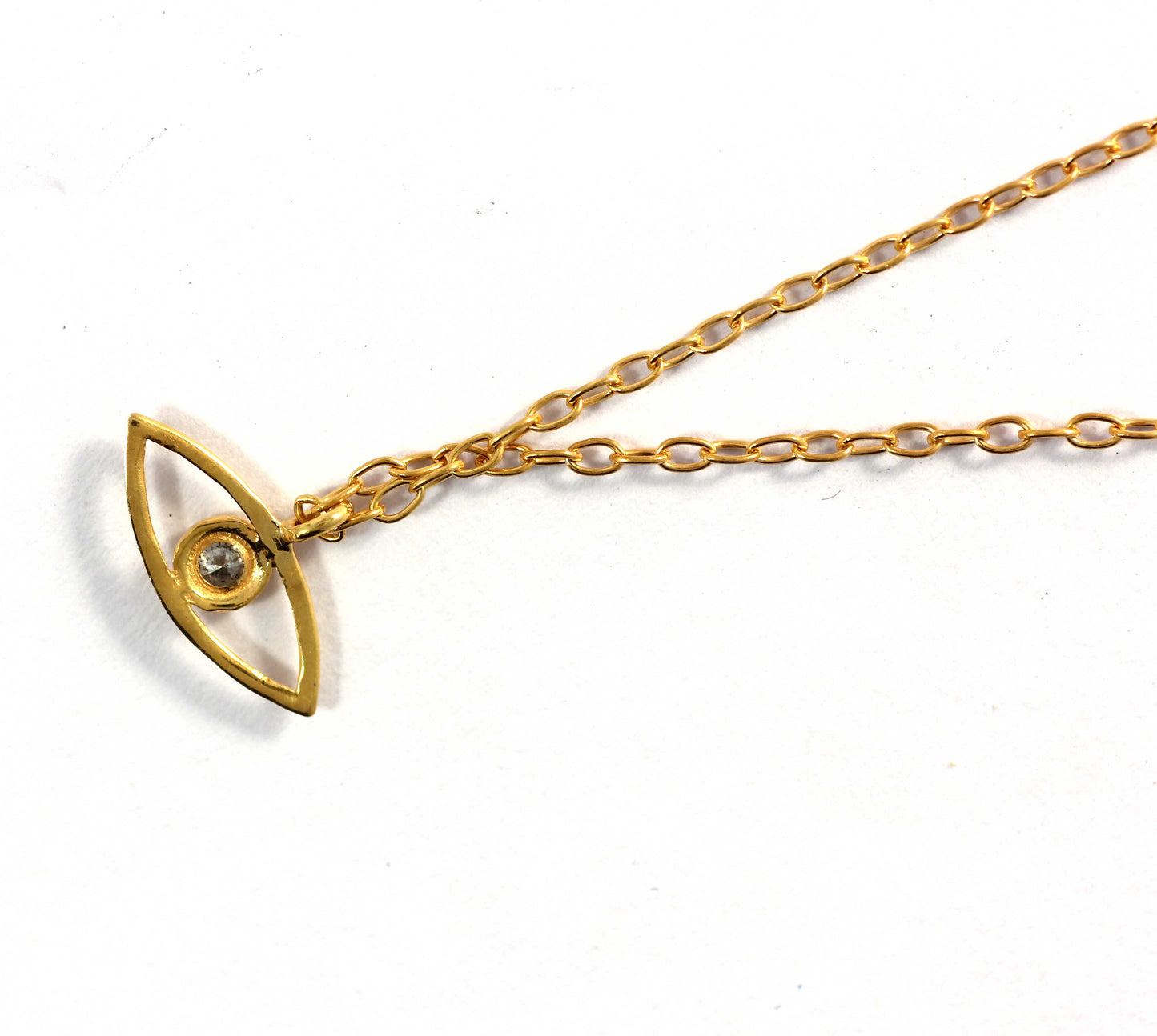 Open Eye Diamond Pendants. Genuine handmade pave diamond Pendant