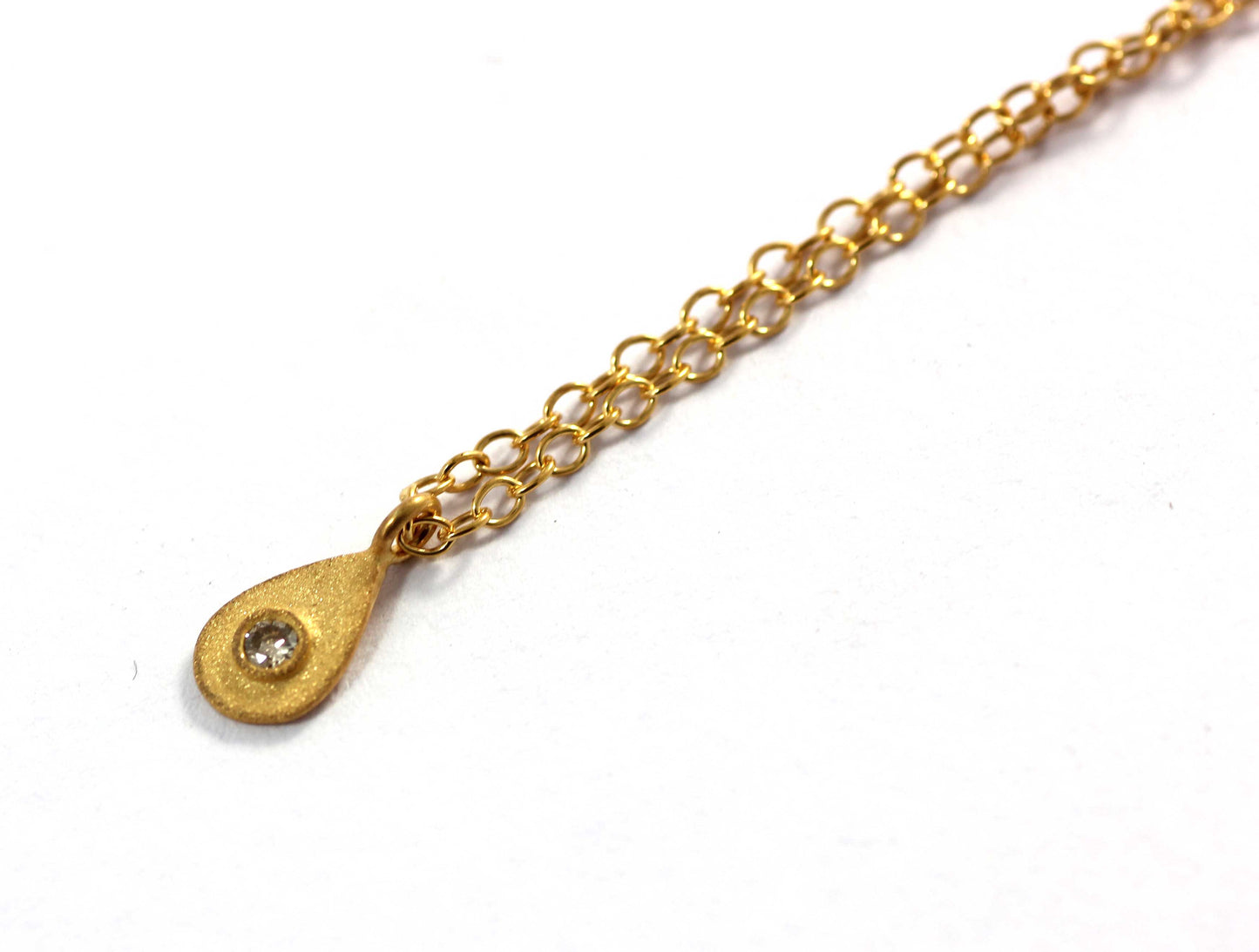 Drop Diamond Pendants. Genuine handmade pave diamond Pendant