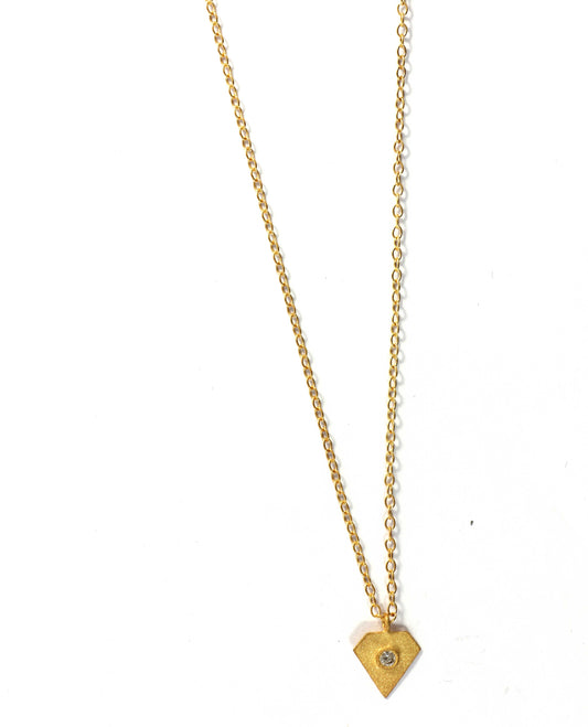 Diamond Shape Diamond Pendants. Genuine handmade pave diamond Pendant