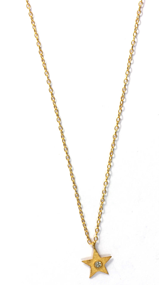 Star Shape Diamond Pendants. Genuine handmade pave diamond Pendant