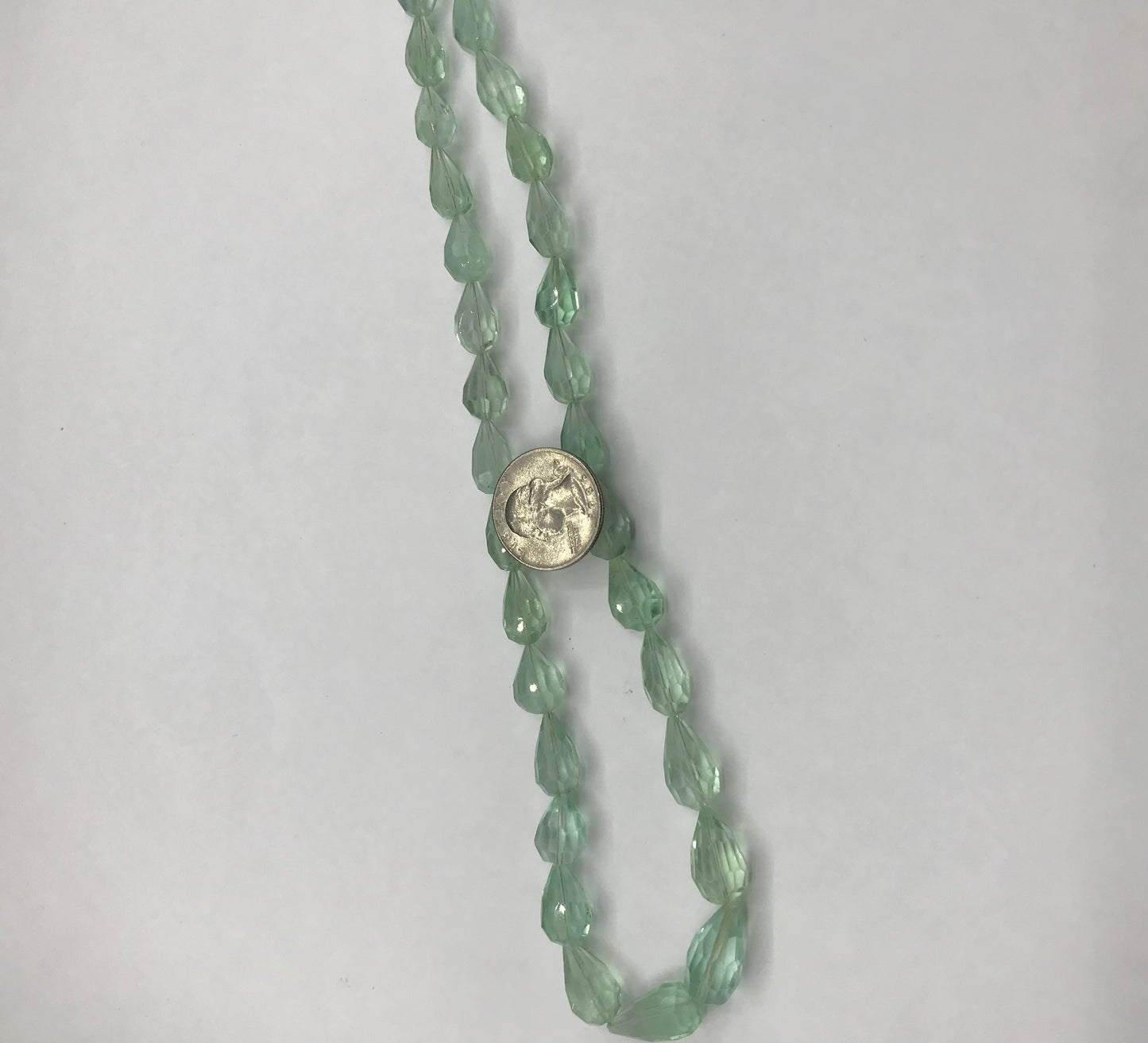 Fluorite Beads Faceted Tear Drops