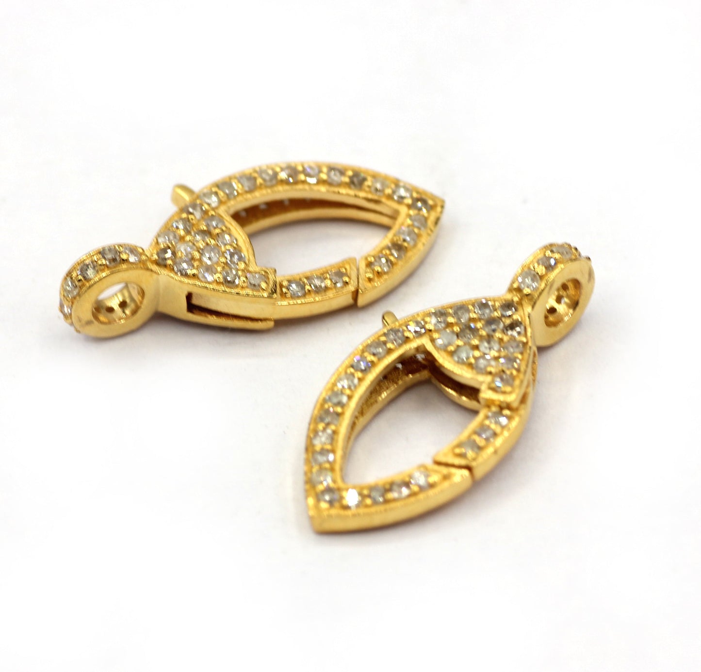 14K Solid Gold clasps, perfect for adding a unique and luxurious finish