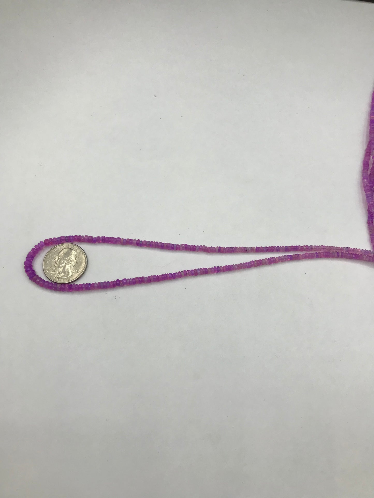 Opal Beads Smooth Rondelle, Dyed Colours