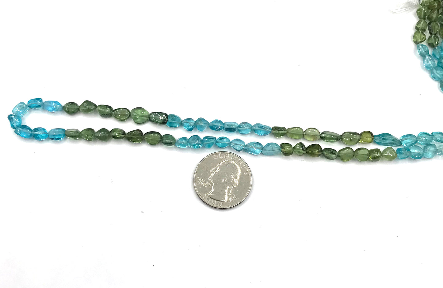 Apatite, Multi Apatite Beads Smooth Nuggets