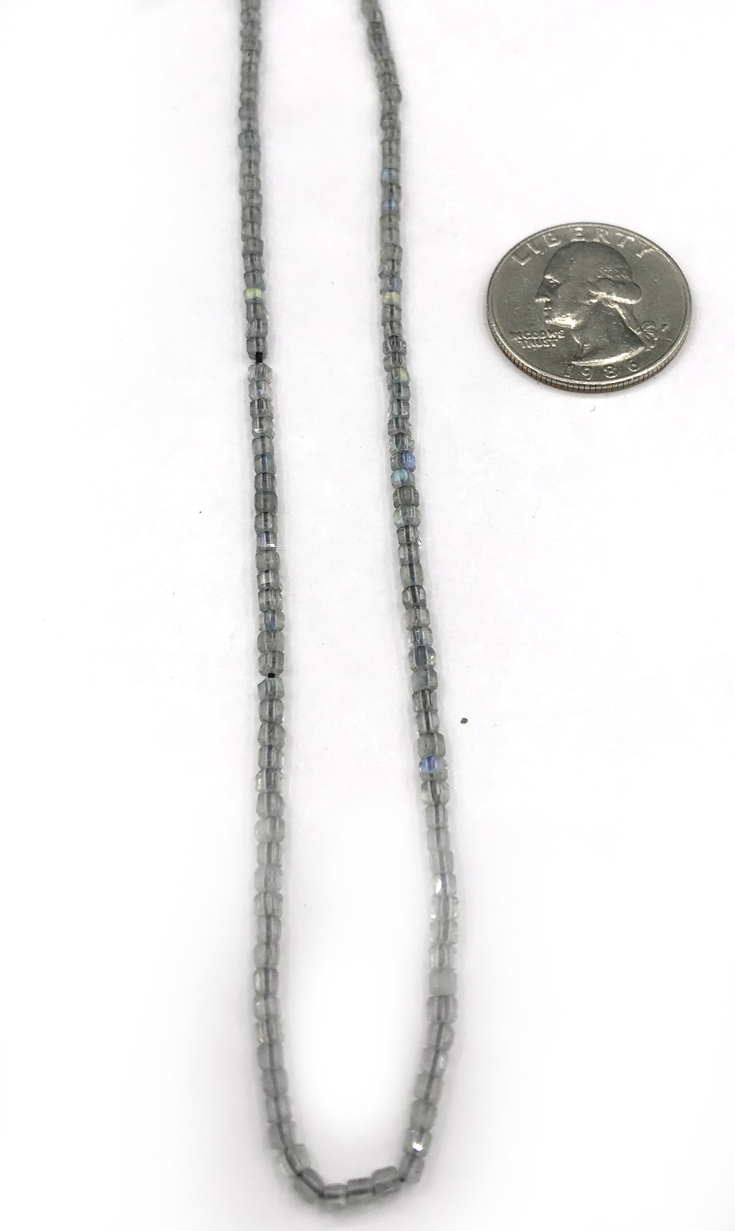 Labradorite beads faceted square, Labradorite beads, faceted box